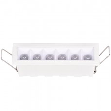 Χωνευτό Φωτιστικό Γραμμικό LED 18W 230V 1440lm 15° CCT 10cm Λευκό X00200W